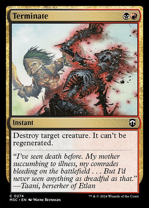 Terminate - Commander: Modern Horizons 3