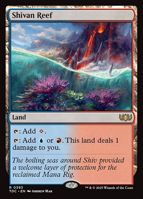 Shivan Reef - Commander: Tarkir: Dragonstorm