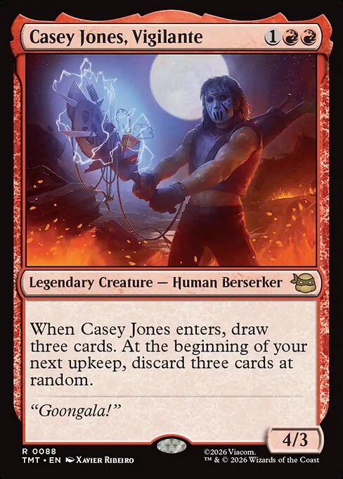 Casey Jones, Vigilante (Foil) - Teenage Mutant Ninja Turtles