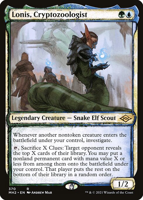 Lonis, Cryptozoologist (Showcase) - Modern Horizons 2