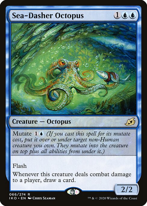 Sea-Dasher Octopus - Ikoria: Lair of Behemoths