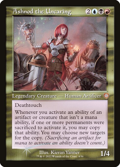 Ashnod the Uncaring (Retro Frame) - Commander: The Brothers' War