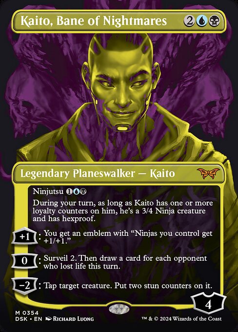Kaito, Bane of Nightmares (Showcase) - Duskmourn: House of Horror