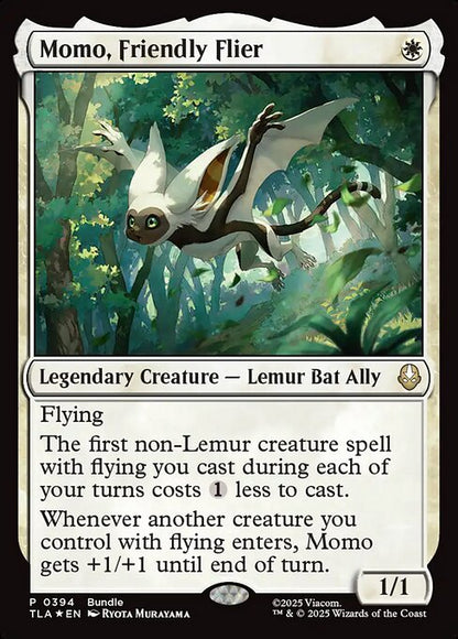 Momo, Friendly Flier (Foil) - Unique and Miscellaneous Promos