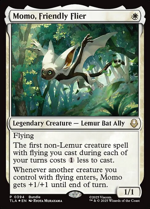 Momo, Friendly Flier (Foil) - Unique and Miscellaneous Promos