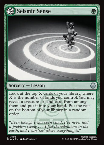 Seismic Sense - Avatar: The Last Airbender