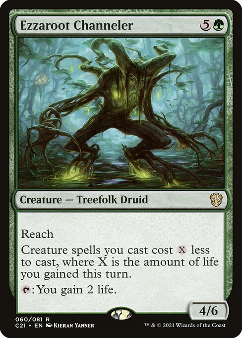 Ezzaroot Channeler - Commander 2021