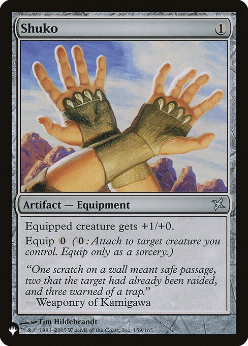 Shuko - The List Reprints