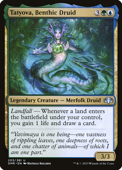 Tatyova, Benthic Druid - Dominaria Remastered