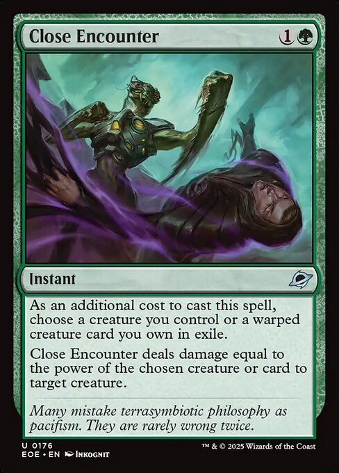 Close Encounter (Foil) - Edge of Eternities