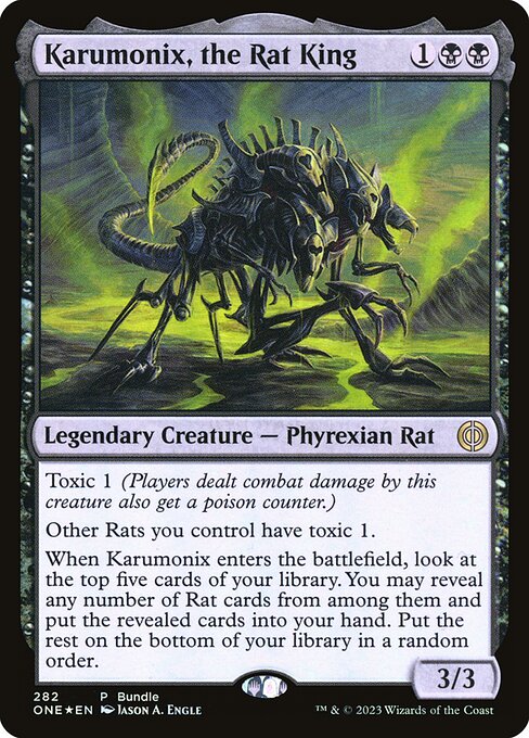 Karumonix, the Rat King (ONE Bundle) - Unique and Miscellaneous Promos