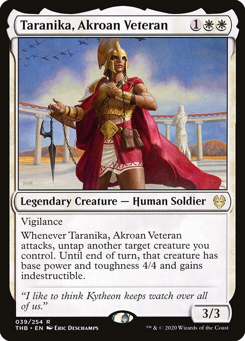 Taranika, Akroan Veteran - Theros Beyond Death