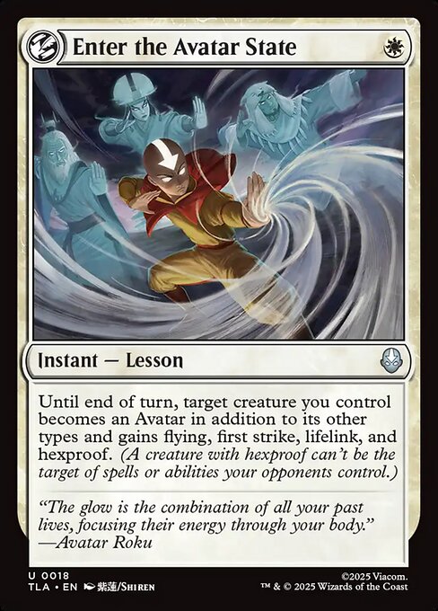 Enter the Avatar State - Avatar: The Last Airbender