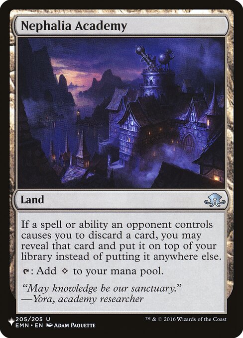 Nephalia Academy - The List Reprints