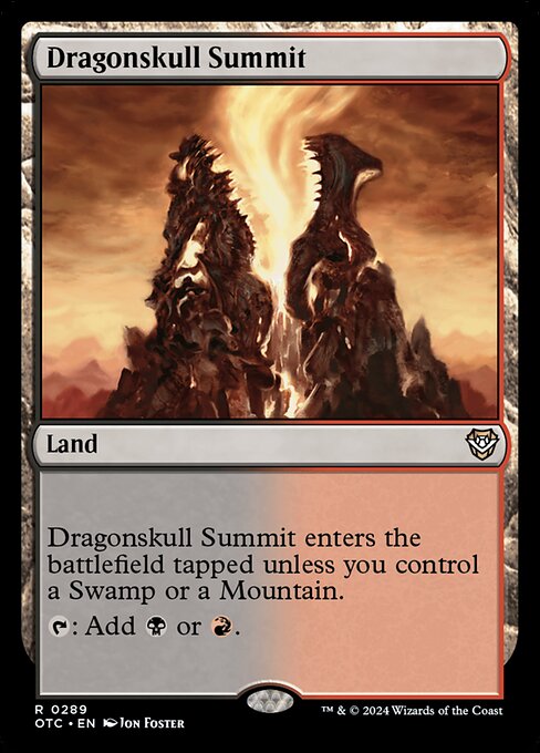 Dragonskull Summit - Commander: Outlaws of Thunder Junction