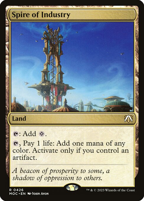 Spire of Industry - Commander: March of the Machine