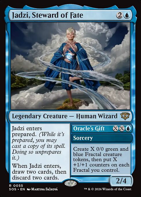 Jadzi, Steward of Fate (Foil) - Secrets of Strixhaven