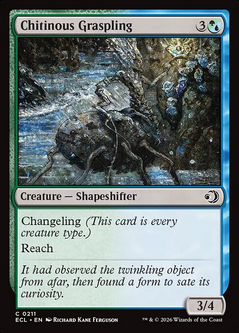 Chitinous Graspling - Lorwyn Eclipsed