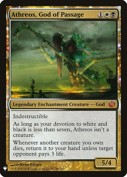 Athreos, God of Passage - The List Reprints