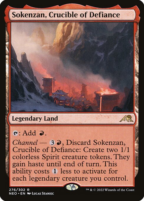 Sokenzan, Crucible of Defiance - Kamigawa: Neon Dynasty