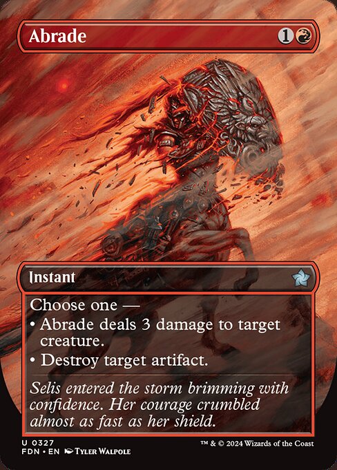 Abrade (Borderless) - Foundations