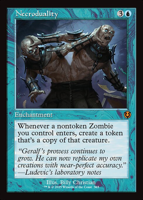 Necroduality (Retro Frame) - Innistrad Remastered