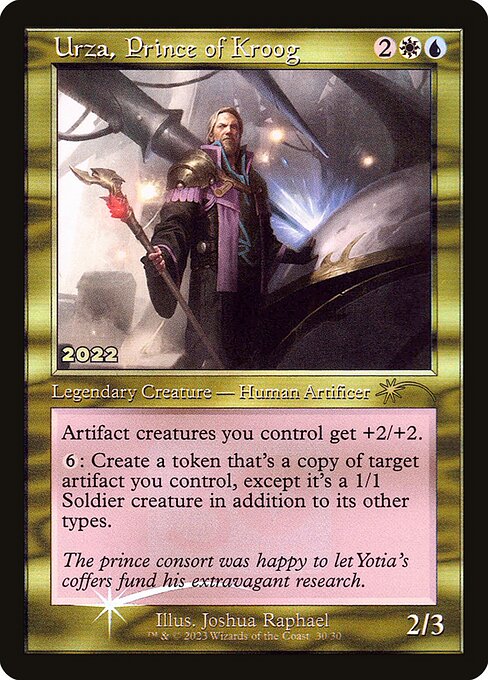 Urza, Prince of Kroog - 30th Anniversary Promos