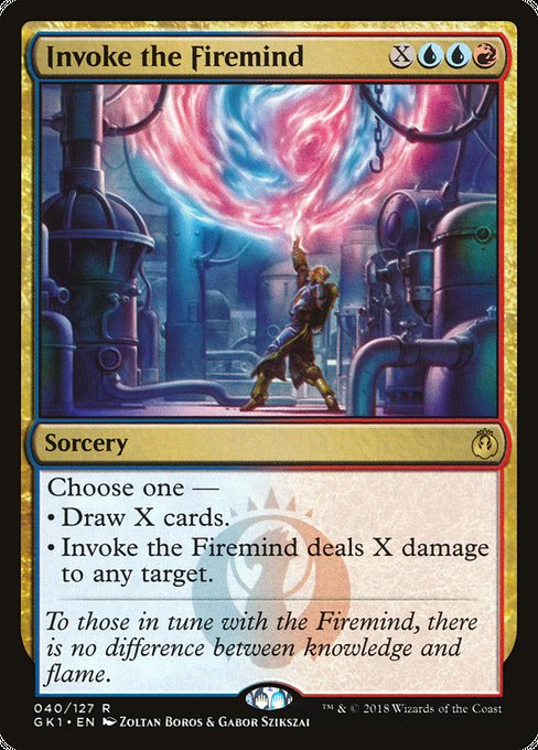 Invoke the Firemind - Guilds of Ravnica: Guild Kits