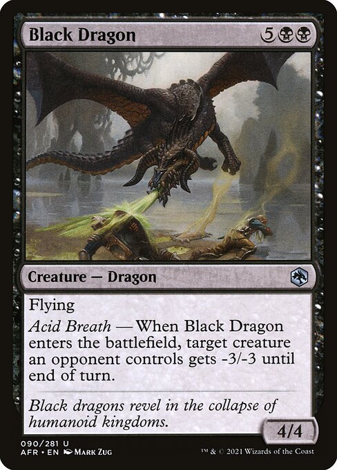 Black Dragon - Adventures in the Forgotten Realms