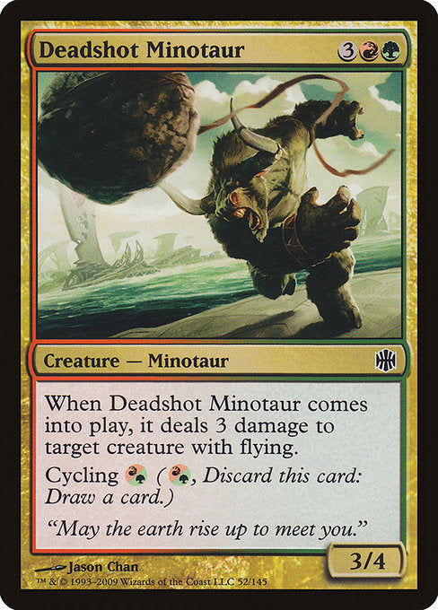 Deadshot Minotaur - Alara Reborn