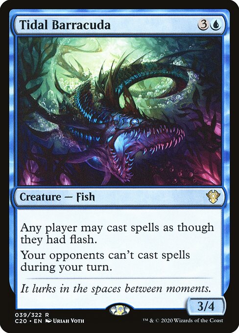 Tidal Barracuda - Commander 2020