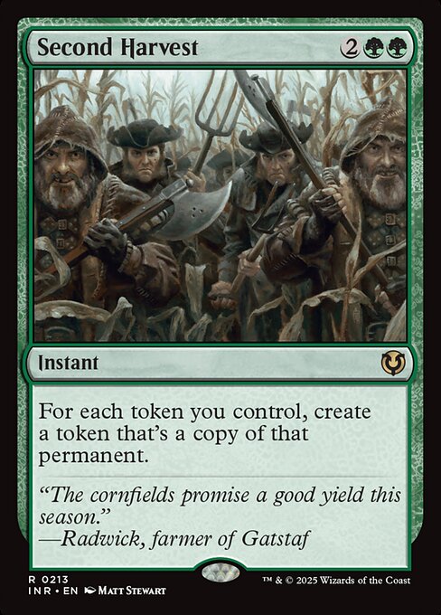 Second Harvest (Foil) - Innistrad Remastered