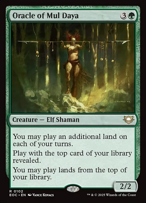 Oracle of Mul Daya - Commander: Edge of Eternities