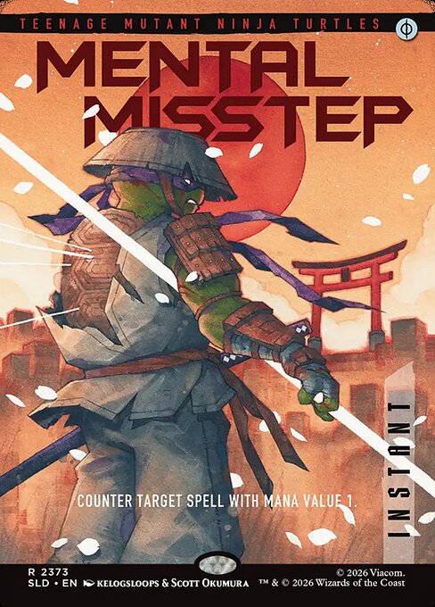 Mental Misstep (2373) (Foil) - Secret Lair Drop Series