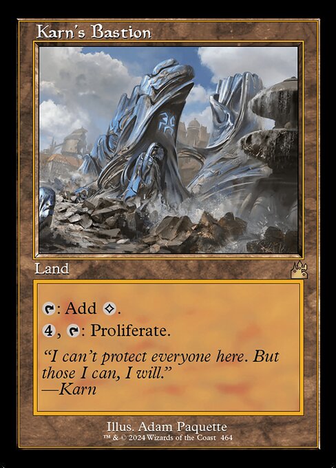 Karn's Bastion (Retro Frame) - Ravnica Remastered