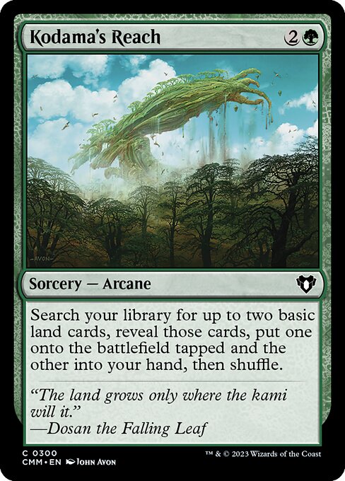 Kodama's Reach - Commander Masters
