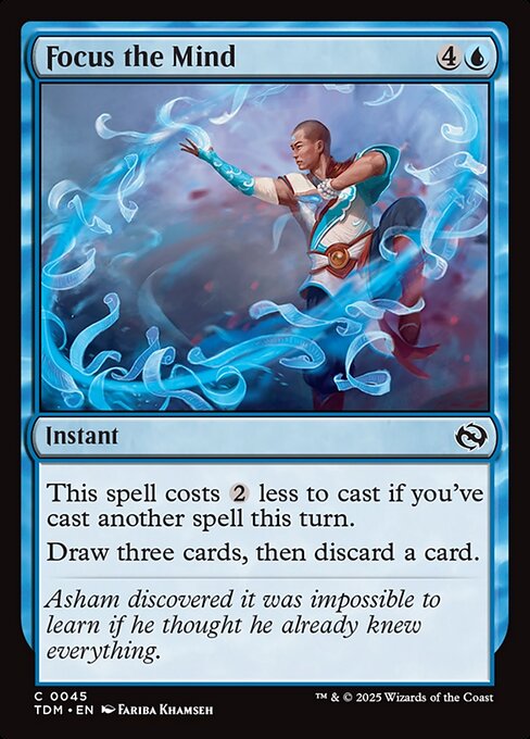 Focus the Mind (Foil) - Tarkir: Dragonstorm
