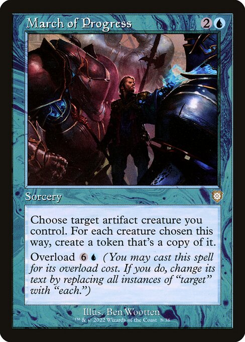 March of Progress (Retro Frame) - Commander: The Brothers' War
