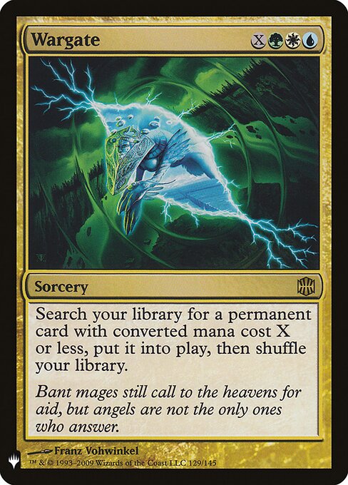 Wargate - The List Reprints