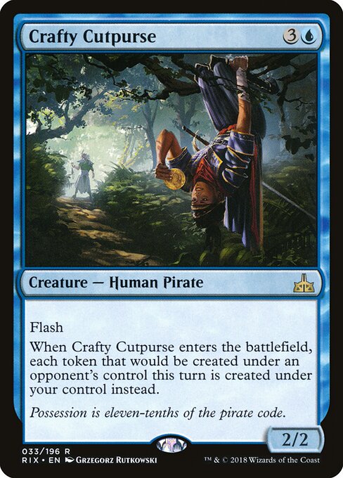 Crafty Cutpurse (Foil) - Rivals of Ixalan