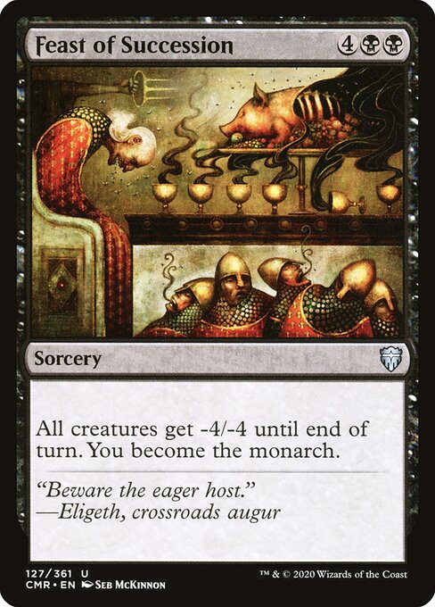 Feast of Succession (Foil) - Commander Legends