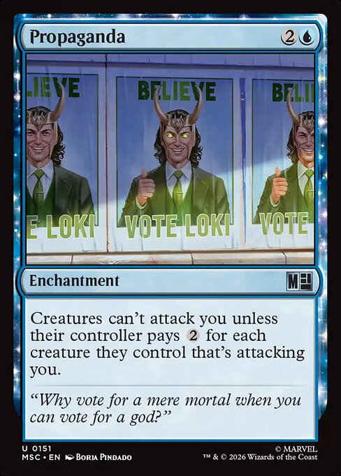 Propaganda (Foil) - Universes Beyond: Assassin's Creed