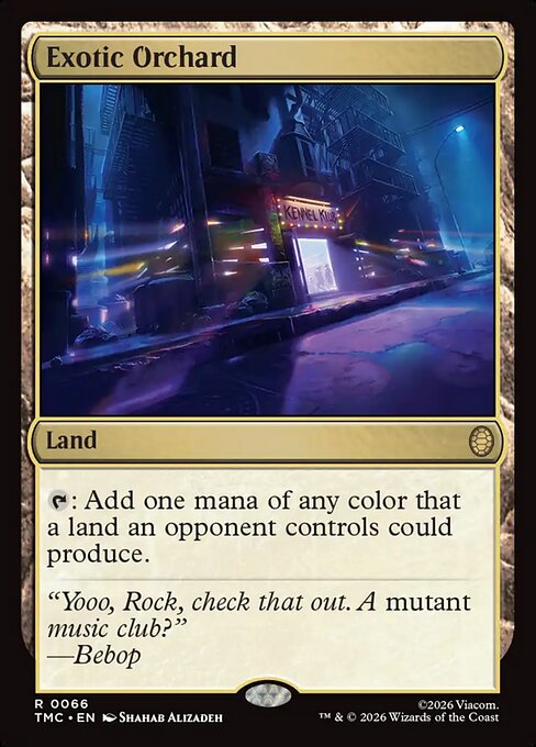 Exotic Orchard - Commander: Teenage Mutant Ninja Turtles