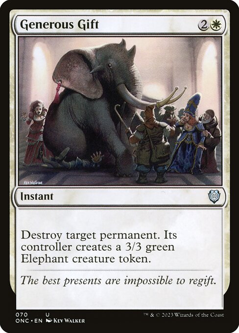 Generous Gift - Commander: Phyrexia: All Will Be One