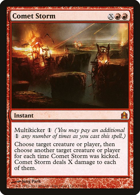 Comet Storm - Commander