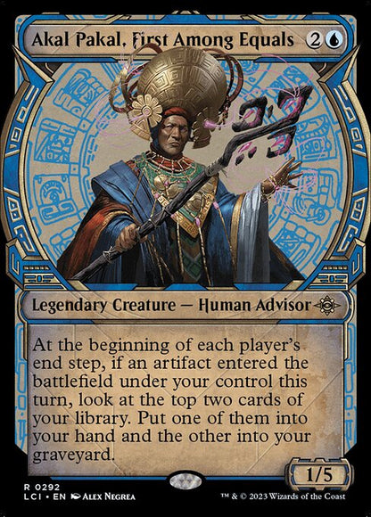 Akal Pakal, First Among Equals (Showcase) - The Lost Caverns of Ixalan