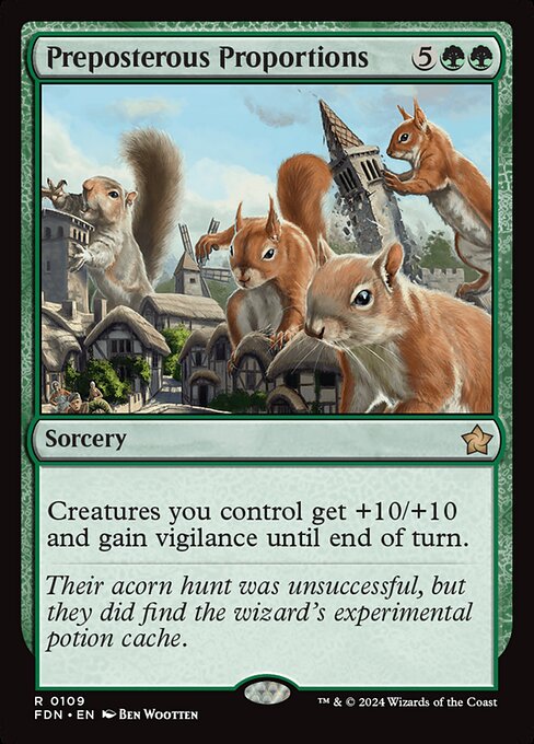Preposterous Proportions (Foil) - Foundations