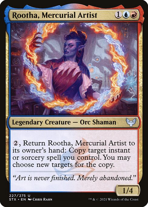 Rootha, Mercurial Artist - Strixhaven: School of Mages