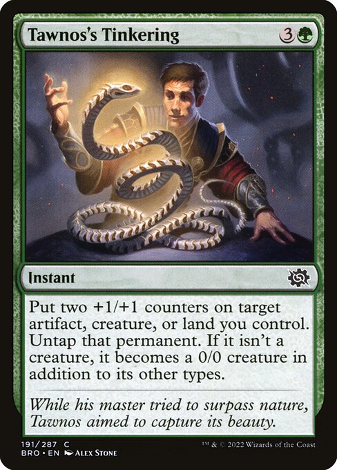 Tawnos's Tinkering (Foil) - The Brothers' War