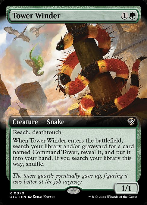 Tower Winder (Extended Art) - Commander: Outlaws of Thunder Junction
